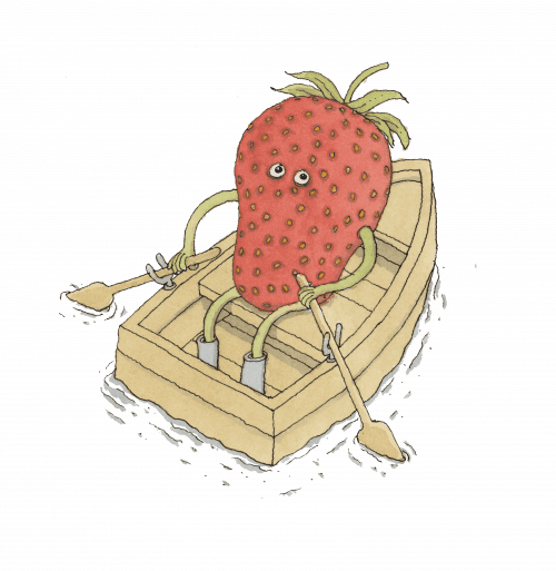 Strawberry Swisher Logo